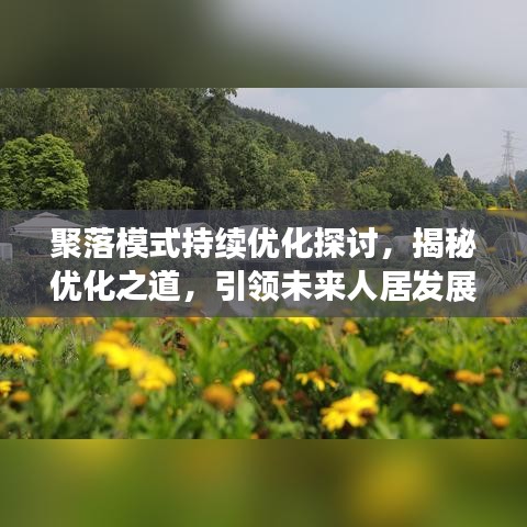 聚落模式持续优化探讨，揭秘优化之道，引领未来人居发展！